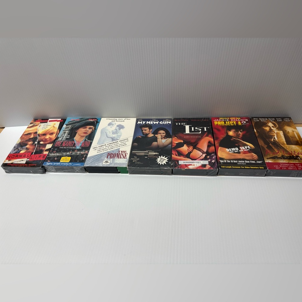 Lot of 15 Rare VHS Screening Copies / Promotional Tapes store & Studio Use Only - Picture 7 of 9